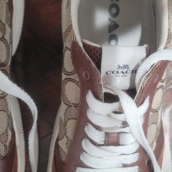Coach Brown and Tan Sneakers - Picture 5 of 6